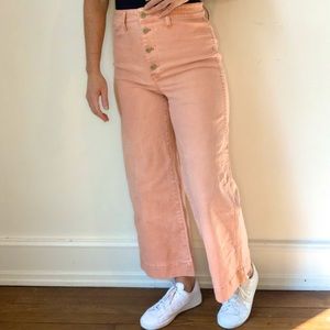 Madewell Wide leg crop